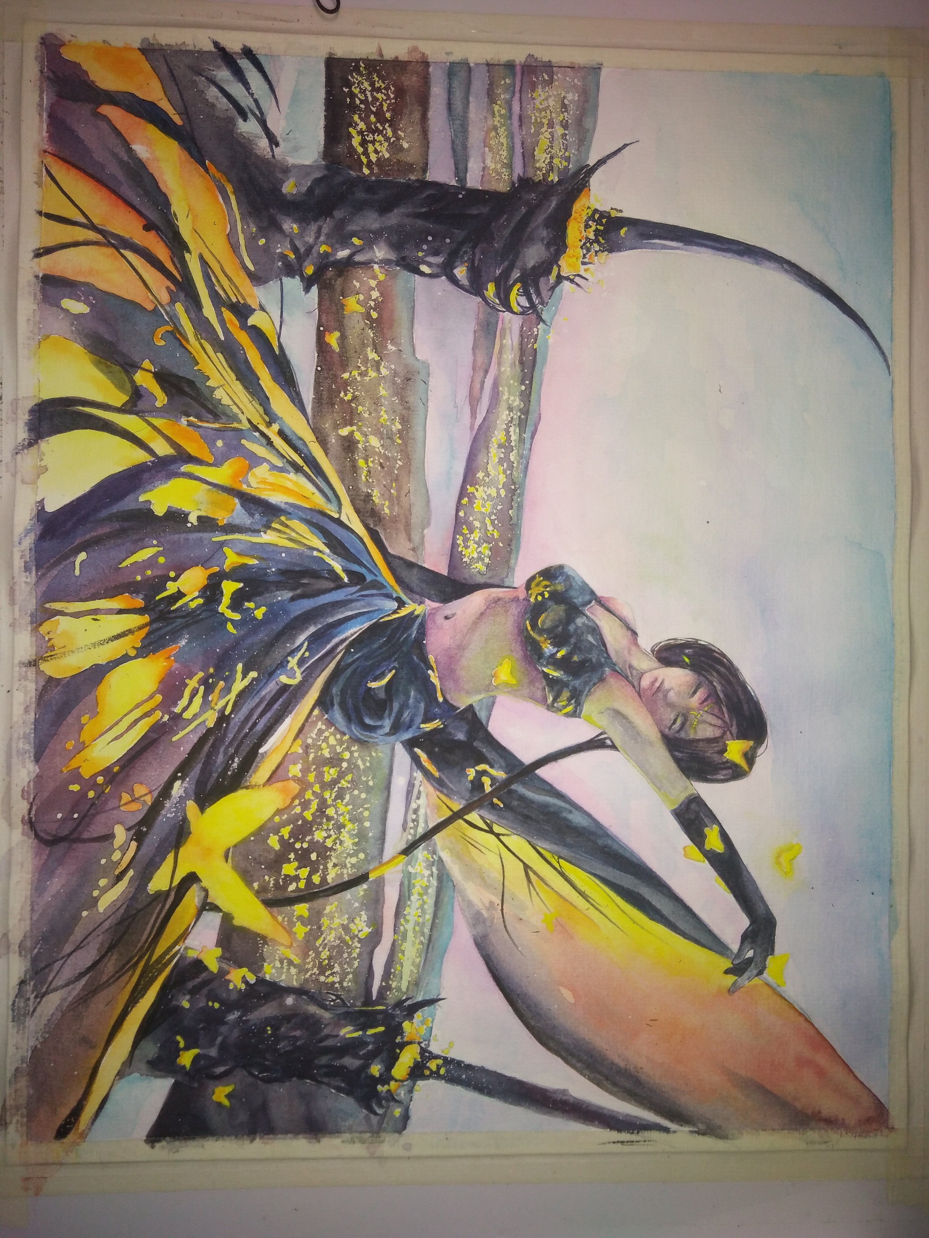 水彩～鬼刀中的人物