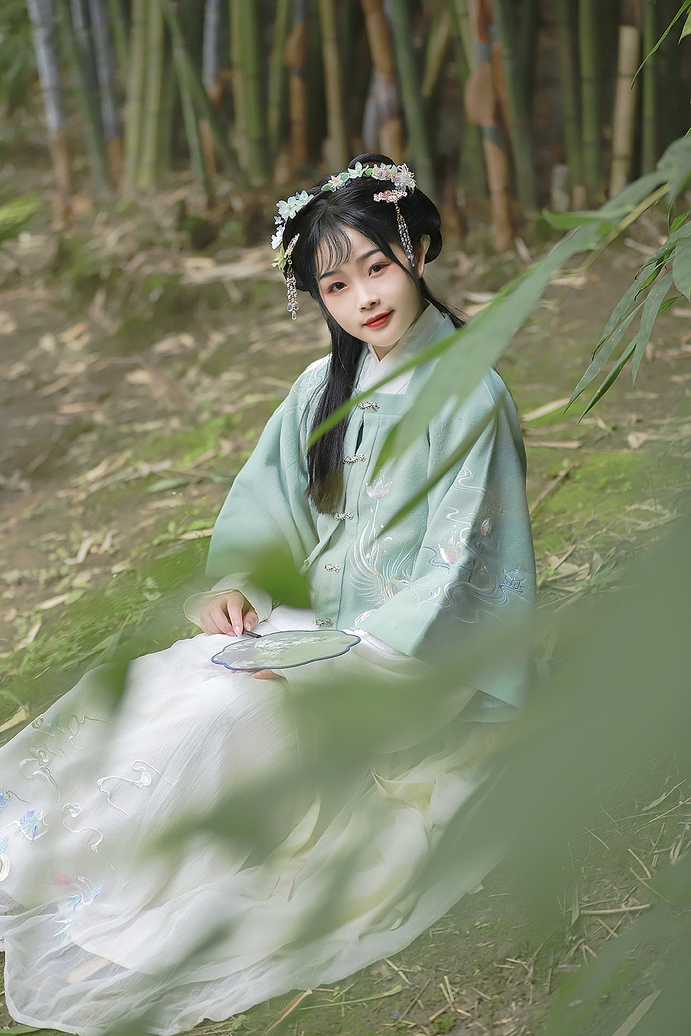 可可爱爱的明制汉服写真