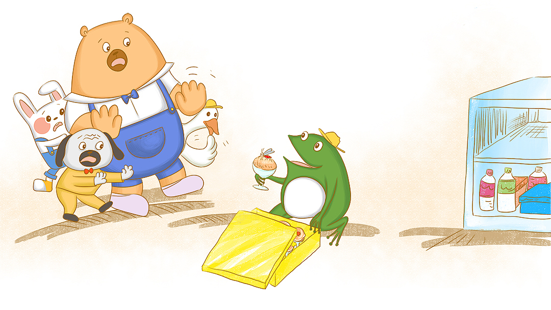 《欢迎来我家》（图ZMTU0NzgyMzE2） - 儿童插画 - 站酷设计师卓小昕sweetheart原创素材 - 站酷ZCOOL