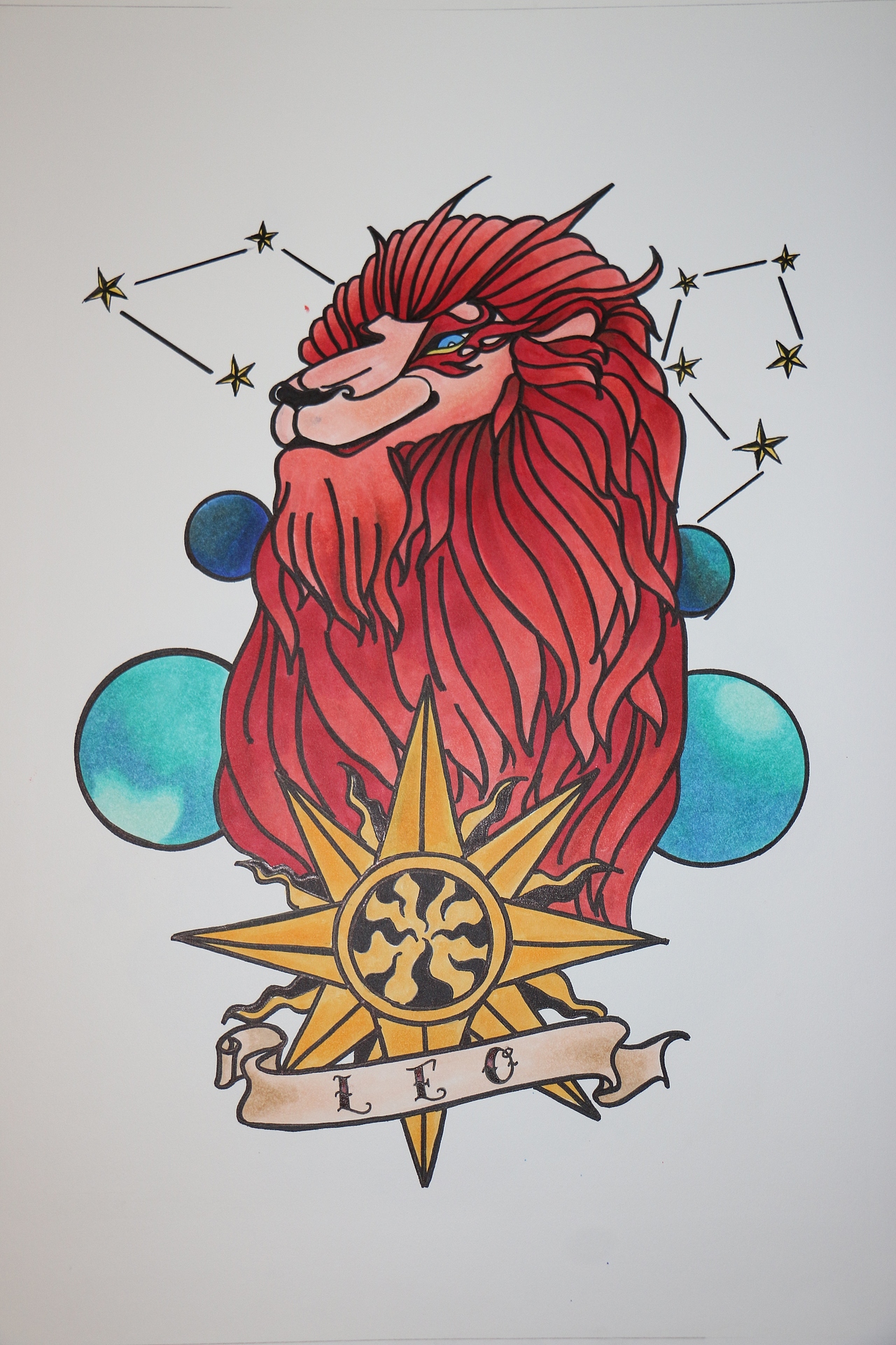 oldschoolstyle十二生肖纹身图样