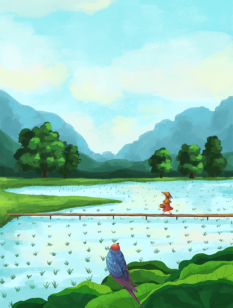 走过四季之春夏（图ZMjU0MzMzMDk2） - 创作习作 - 站酷设计师李那那原创素材 - 站酷ZCOOL