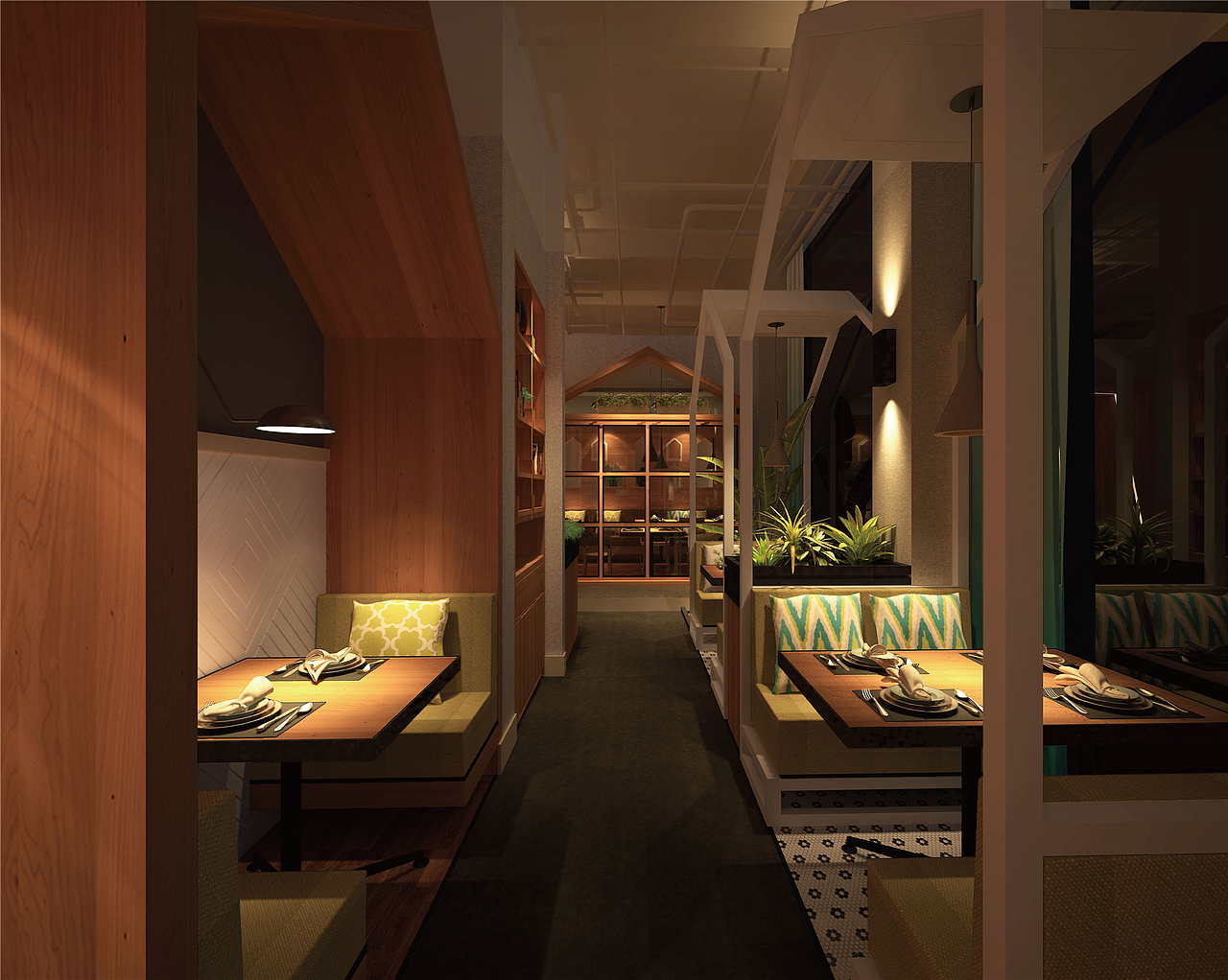 重庆转角壹号餐厅设计