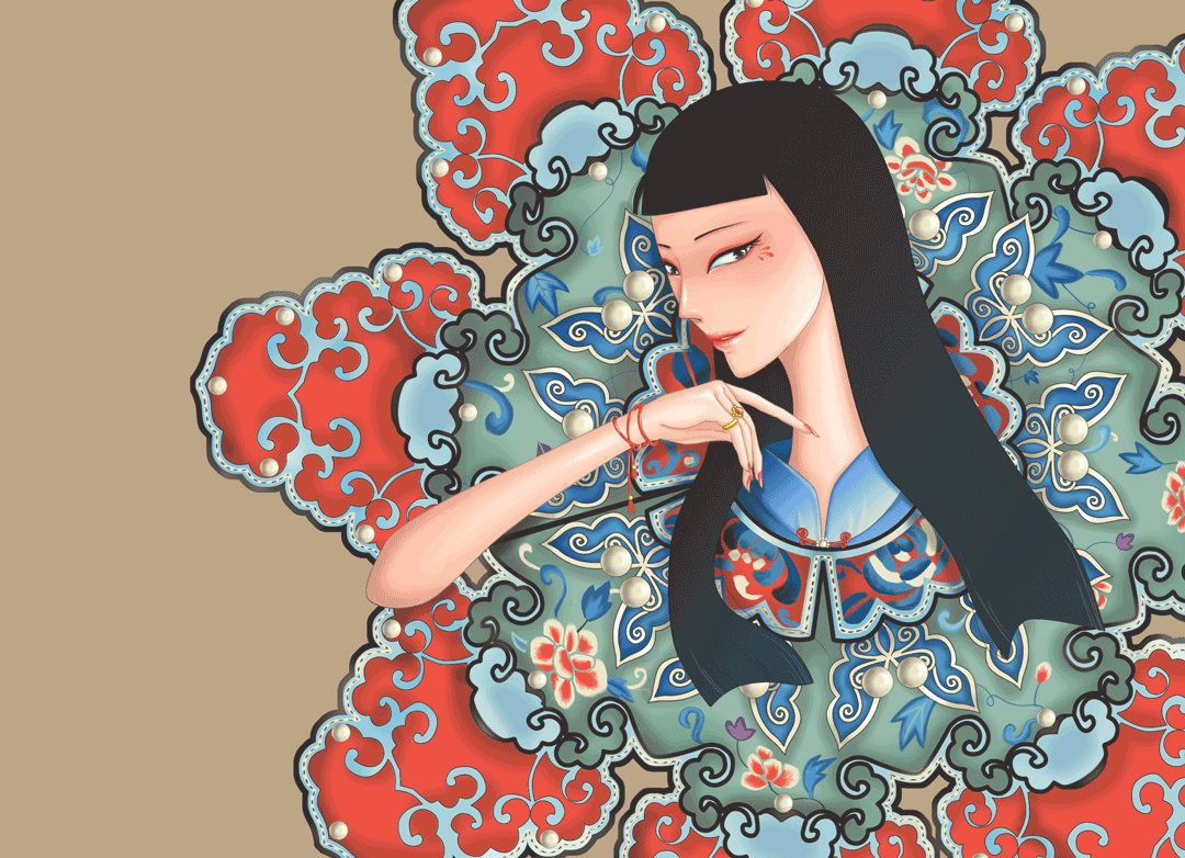 民国系列！全（图ZNzQ5ODU0MzY=） - 商业插画 - 站酷设计师金灿灿_103原创素材 - 站酷ZCOOL