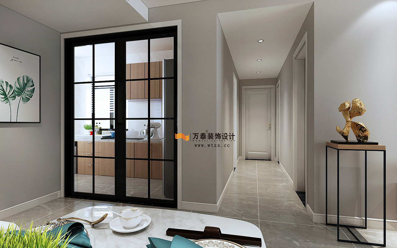 济南万泰装饰华皓英伦联邦103平北欧风格装修（图ZMTg0Mjg5NTE2） - 其他平面 - 站酷设计师万泰17661068825原创素材 - 站酷ZCOOL