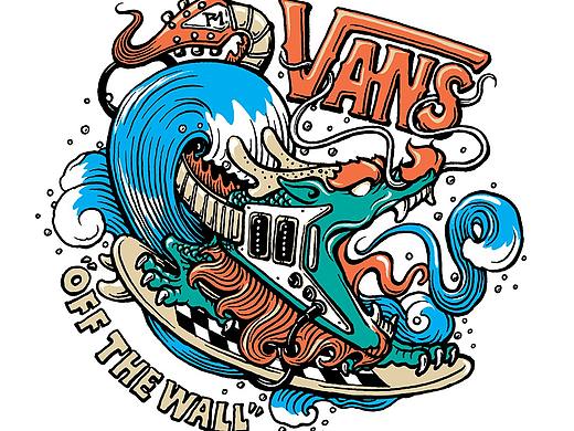 VANS Art Collection 龙虎TEE