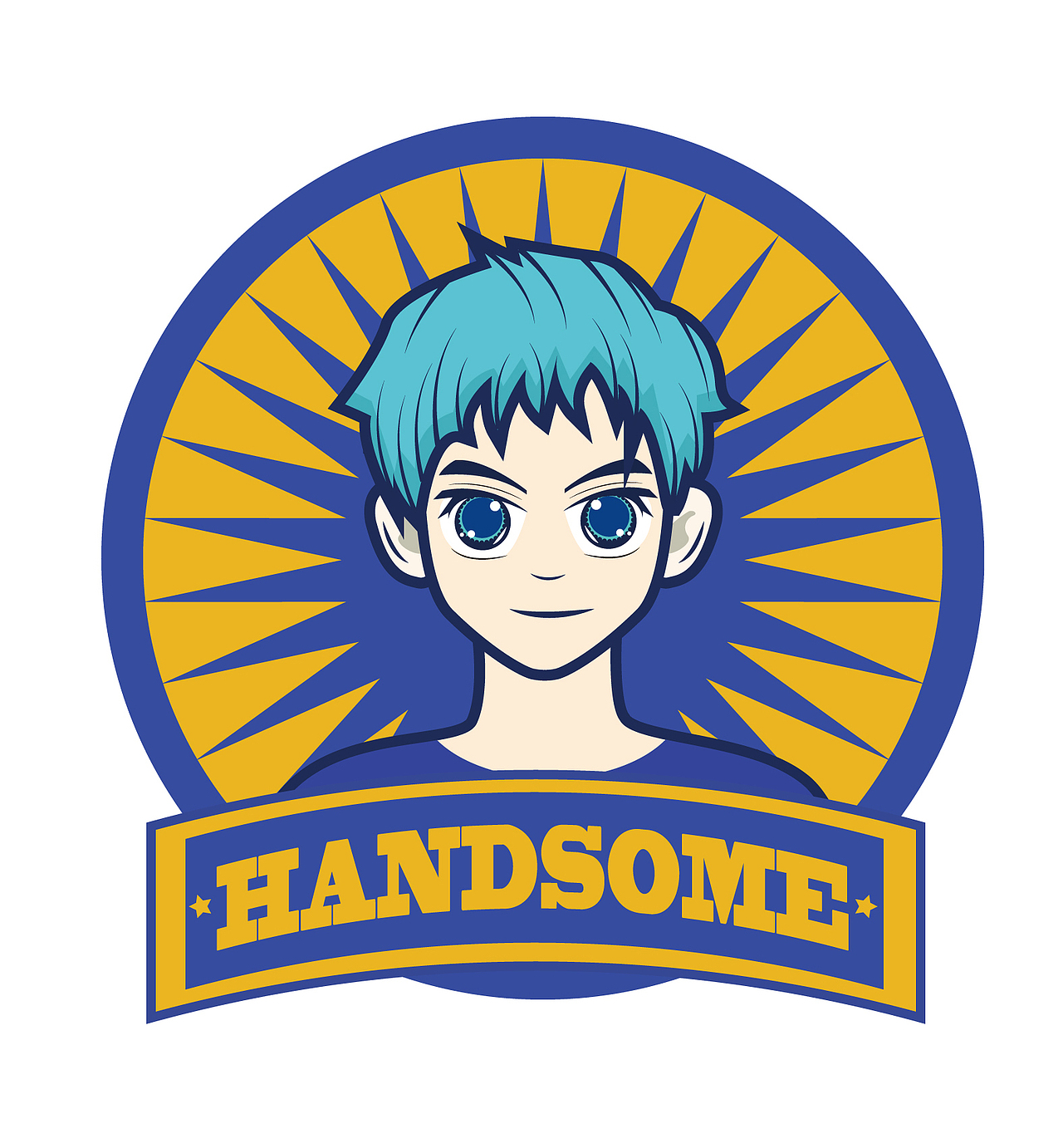 潮流插画-人物头像设计