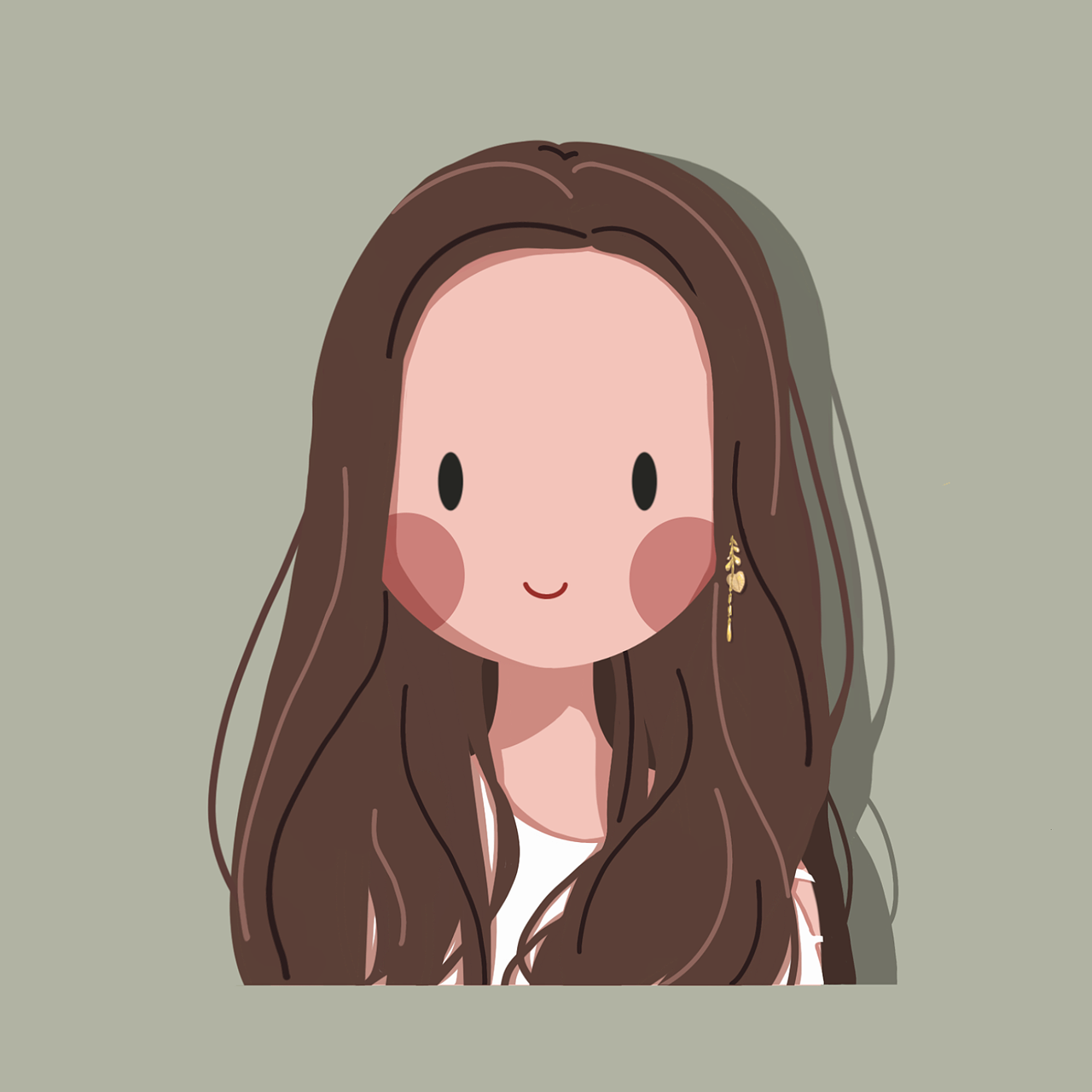 510少女头像（图ZMjcxNzY2MjY4） - 创作习作 - 站酷设计师阿影的阳光原创素材 - 站酷ZCOOL