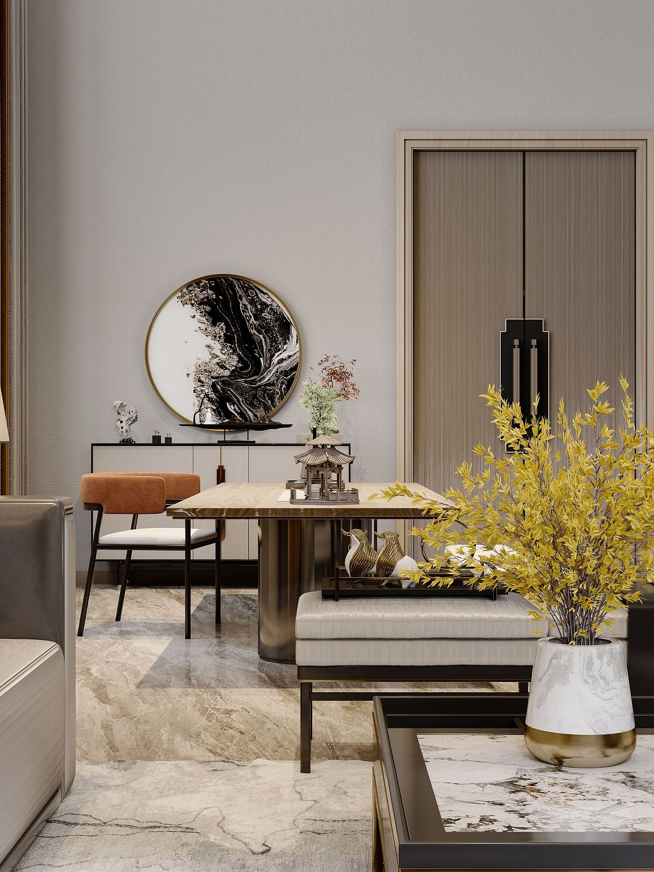 出山啦 效果图代画 坐标东北