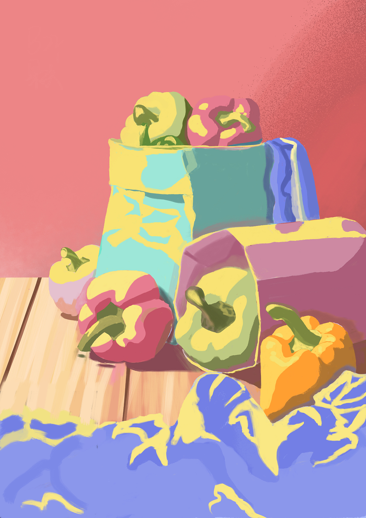 静物色彩练习【三】