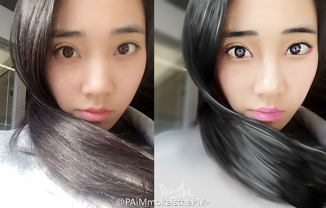 照片转手绘（图ZNjc2Mjg5OTY=） - 创作习作 - 站酷设计师paimmoke原创素材 - 站酷ZCOOL