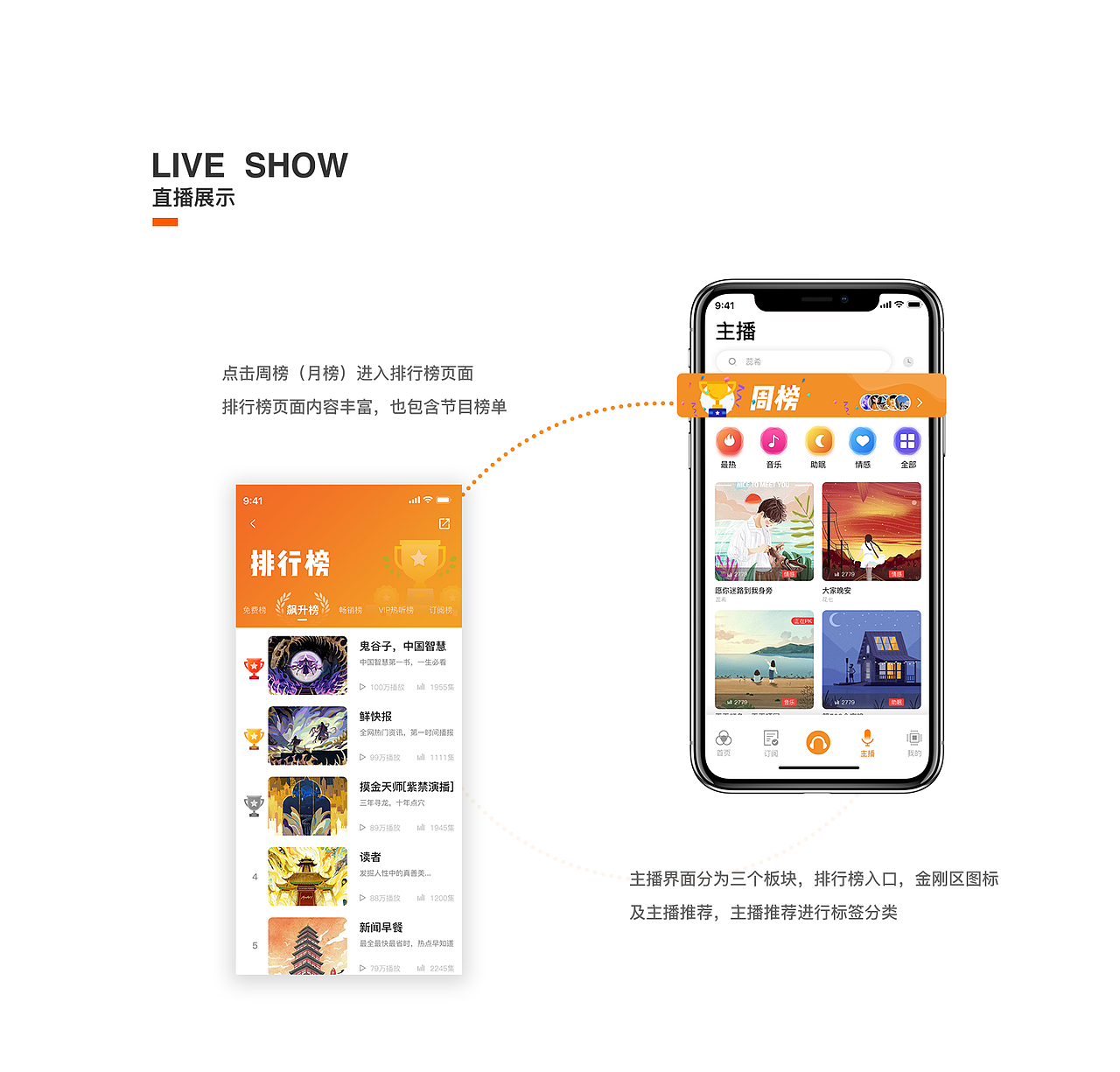 蜗牛FM（图ZMTc5MDA5NzY4） - APP界面 - 站酷设计师Bbobbi原创素材 - 站酷ZCOOL