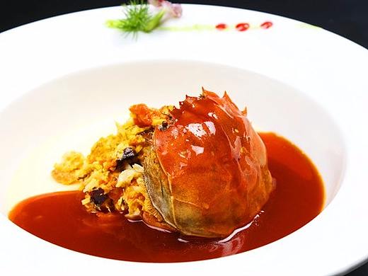 大闸蟹美食摄影 菜品拍摄