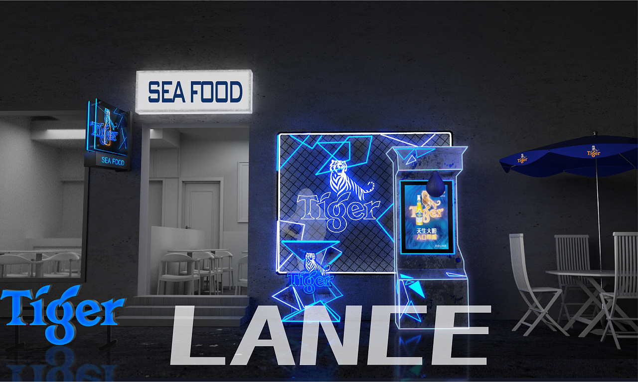 虎牌啤酒posm物料