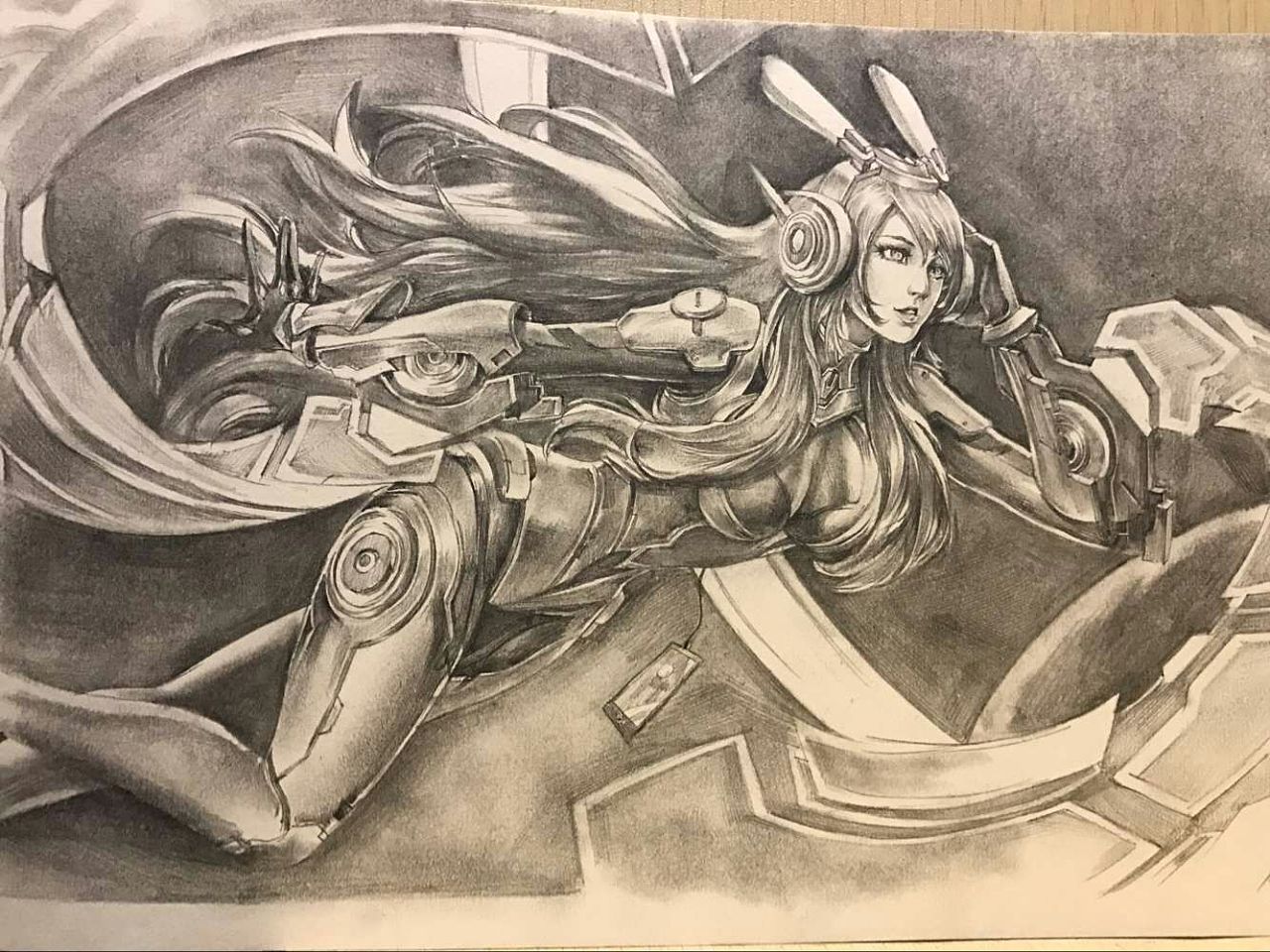 貂蝉——逐梦之音(铅笔)