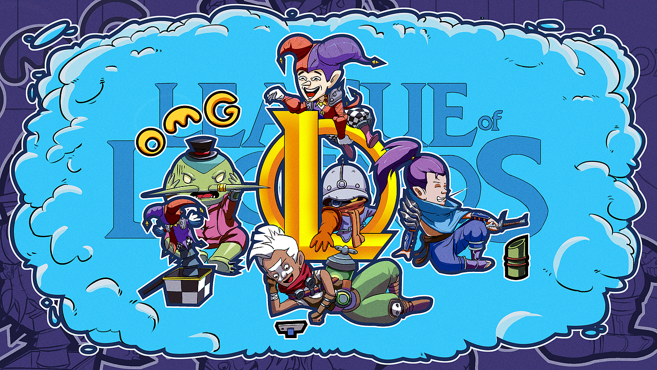 我的英雄联盟（图ZMTI1MjI2NzQ4） - 其他平面 - 站酷设计师酸菜老大原创素材 - 站酷ZCOOL