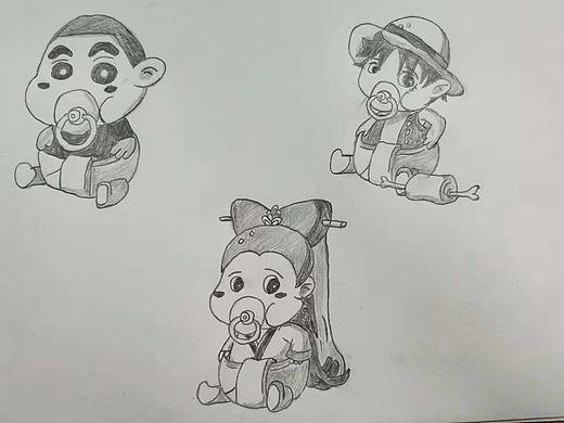 临摹的大神的作品（个人主页-ZMzE3NDkxMzI=） - 单幅漫画 - 站酷设计师琼州原创素材 - 站酷ZCOOL