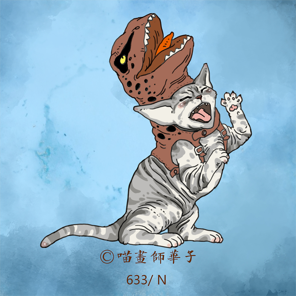 不断更日常画猫的275天（图ZMTk3ODk1NDQ4） - 艺术插画 - 站酷设计师喵画师华子原创素材 - 站酷ZCOOL