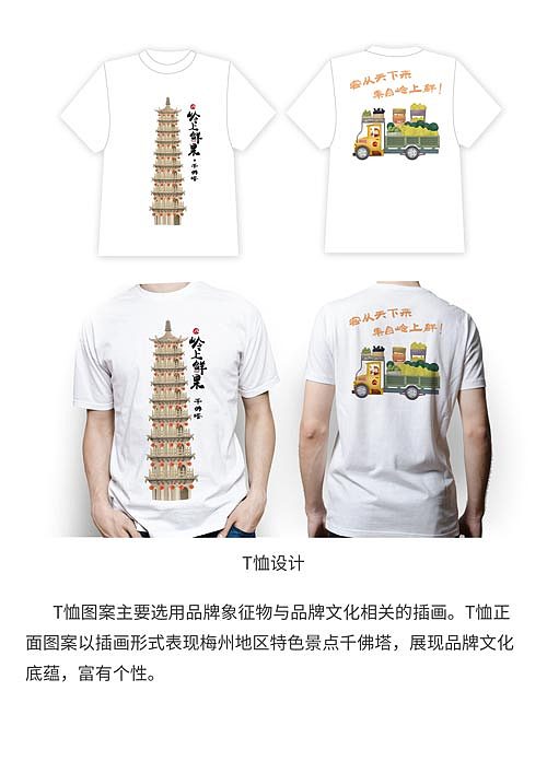 水果品牌应用识别与包装设计：岭上鲜果（图ZNTM5NDI3NTY=） - 包装 - 站酷设计师o0shirley原创素材 - 站酷ZCOOL