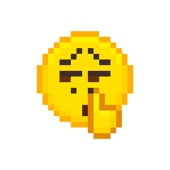 8bit像素小黄脸emoji表情（图ZNjcyMTgxODg=） - 像素画 - 站酷设计师wangcaipark原创素材 - 站酷ZCOOL