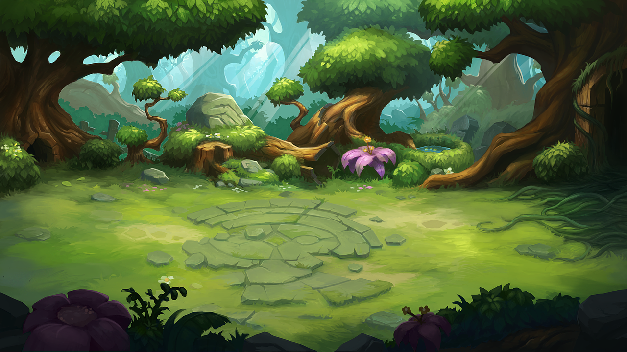 横版场景（图ZODc1MDA3NTY=） - 游戏原画 - 站酷设计师张力文先森原创素材 - 站酷ZCOOL