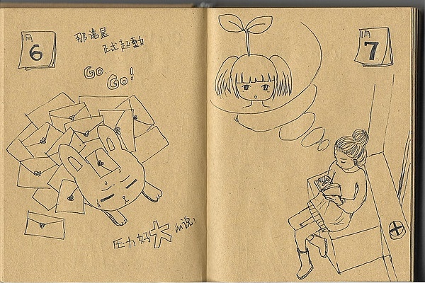 没有坚持下去的【每日一画】（图ZNDQxMTY1OTY=） - 艺术插画 - 站酷设计师torri原创素材 - 站酷ZCOOL