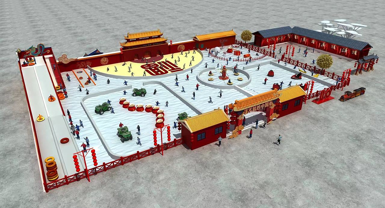 北京故宫活动-了不起的中国年-手绘龙墙画（图ZMTg4MTQ4MTI4） - 商业插画 - 站酷设计师陳野原创素材 - 站酷ZCOOL