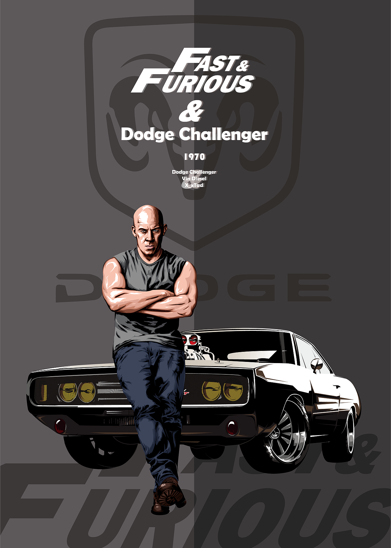 #2021青春答卷#北京理工珠海学院速度与激情插画设计（图ZMjUyNDE2Mjc2） - 新锐潮流插画 - 站酷设计师X_xTAD原创素材 - 站酷ZCOOL