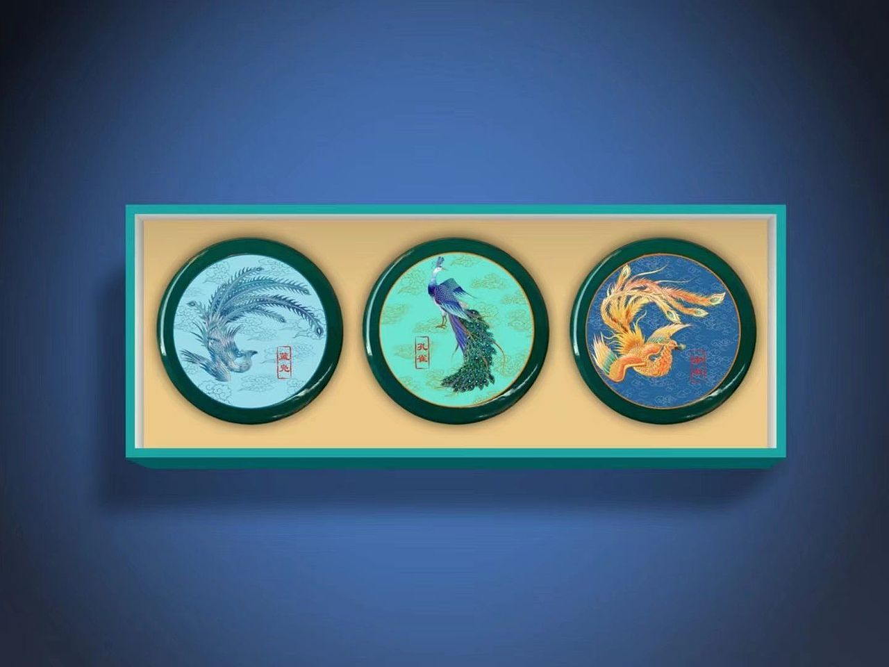 凤育九雏—《凤佩凰》系列插画包装（图ZMzE2NzI3MjQw） - 商业插画 - 站酷设计师特荣一原创素材 - 站酷ZCOOL