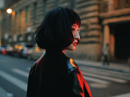 人像攝影「上海外灘」