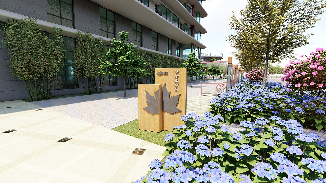 大学宿舍|空间|景观设计|小蒋18739978189_原创作品-站酷zcool