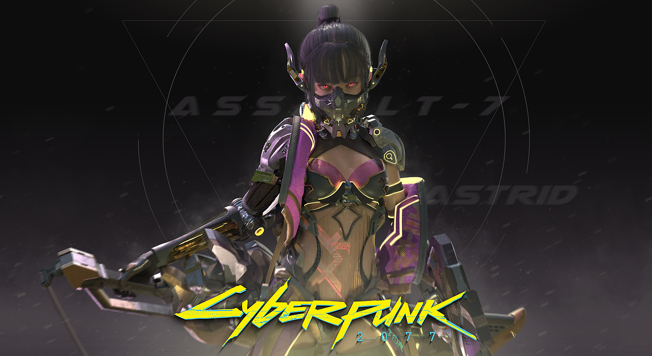 Cyberpunk fanart    A S S A U L T — 7 