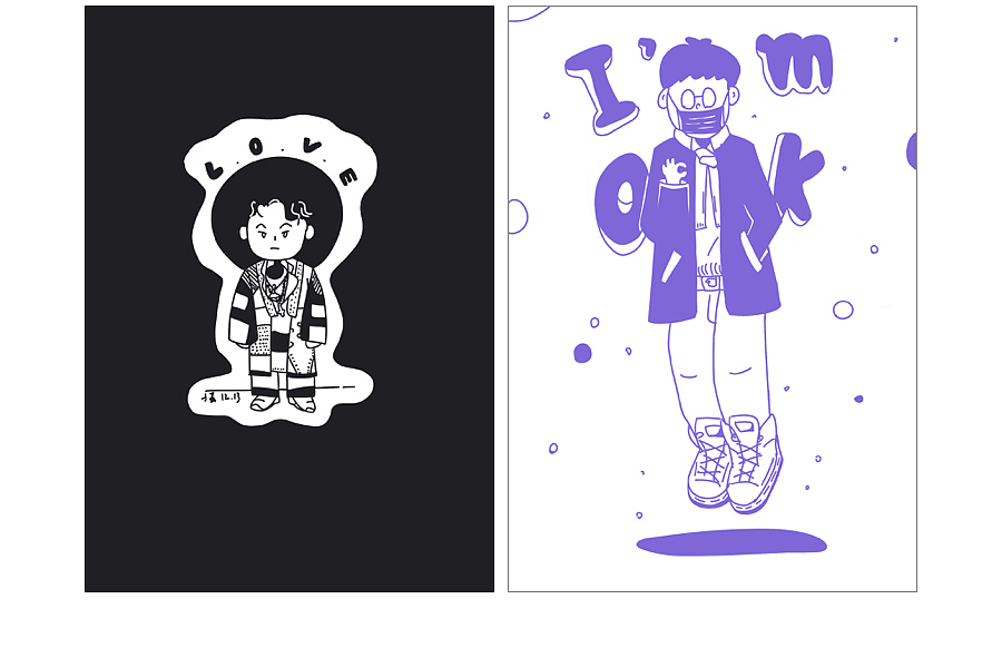 2018插画 | 一直在路上（图ZMTQ3Mjc1MDQw） - 创作习作 - 站酷设计师阿拉丁神呱原创素材 - 站酷ZCOOL