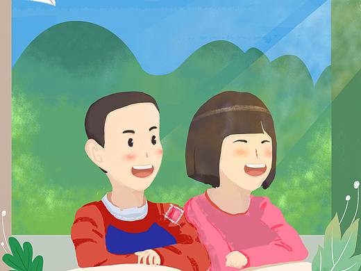手绘儿童公益活动页