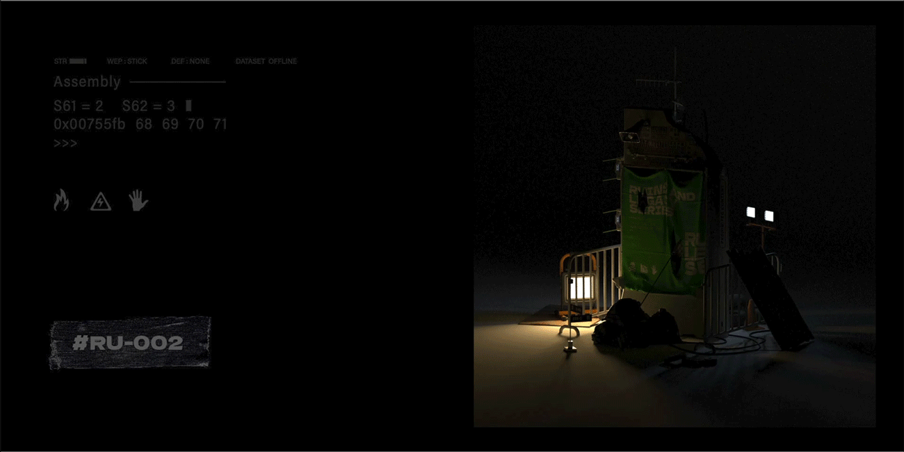 荒構系列 Ruins Structure Poster