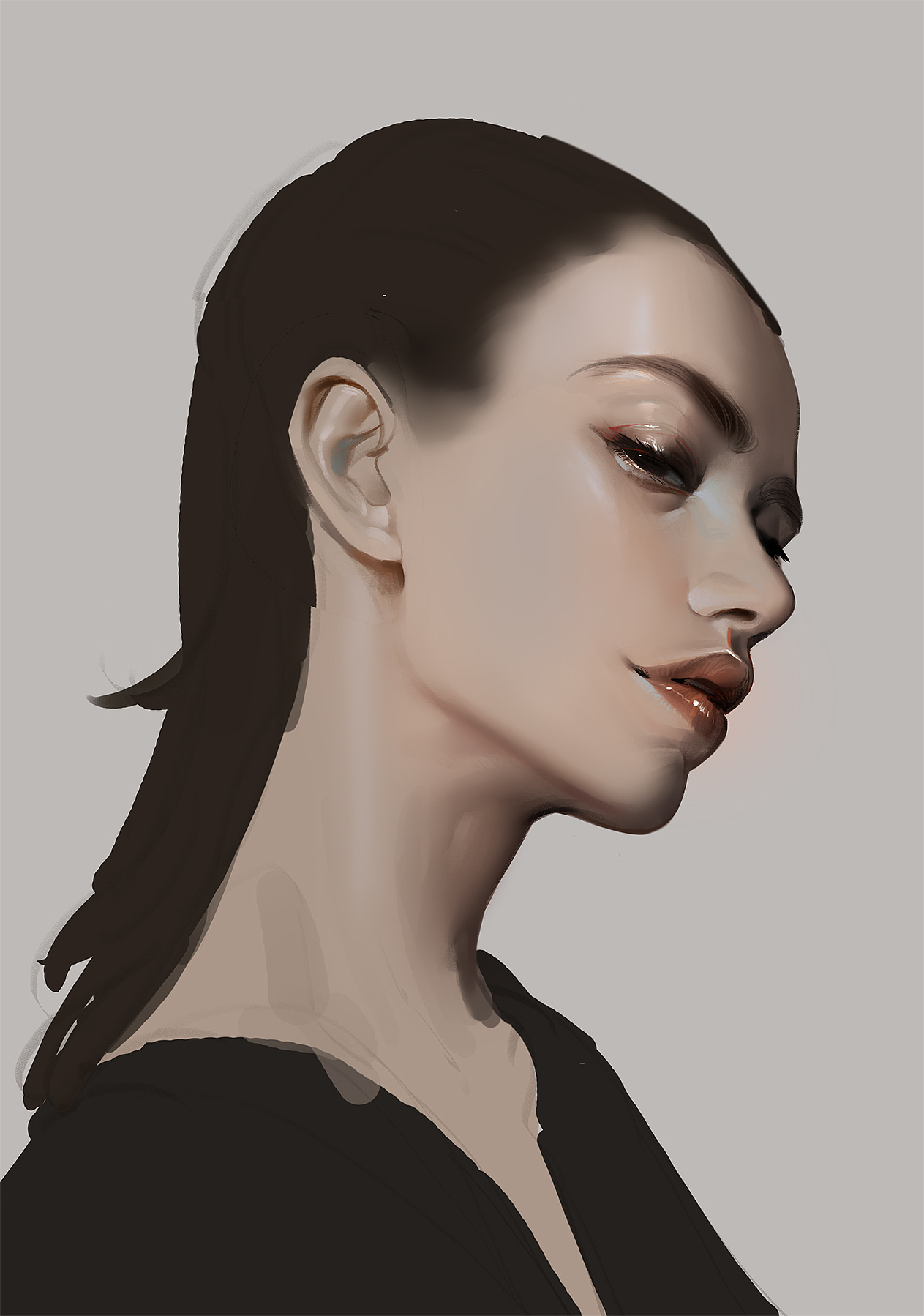 我觉得她长得像那谁！（图ZMjY1NTk5MTU2） - 商业插画 - 站酷设计师Peter肖吉原创素材 - 站酷ZCOOL