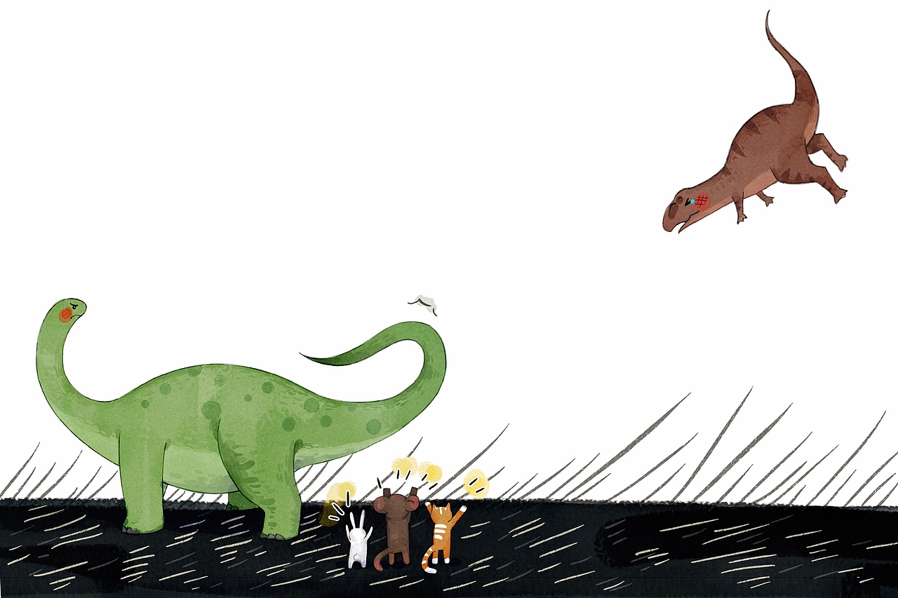 一些小動物和一些小恐農(nóng)（圖ZMjgyMzY3Nzgw） - 兒童插畫 - 站酷設(shè)計師窮窮瓊仔原創(chuàng)素材 - 站酷ZCOOL