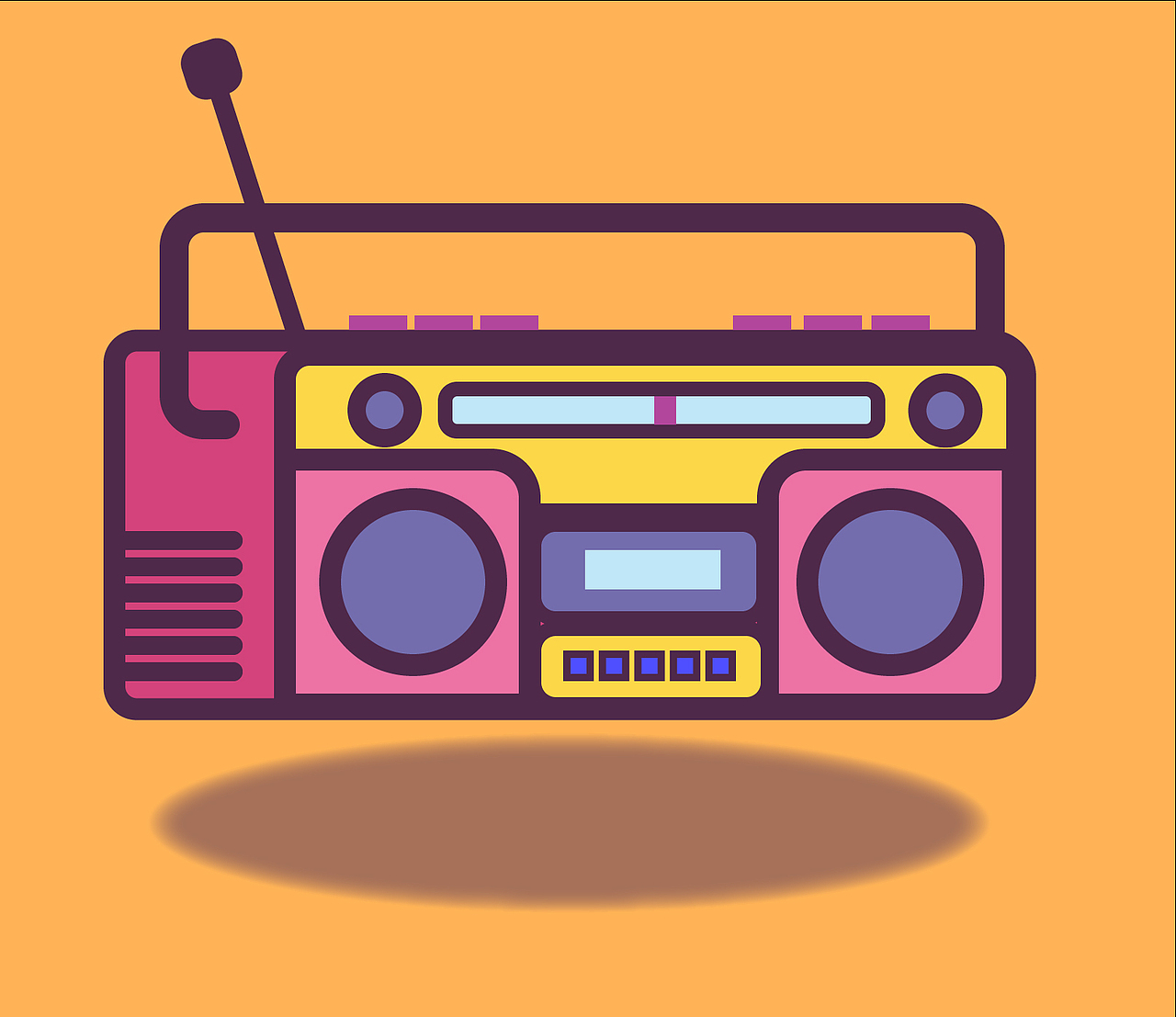 收音机（图ZMjAyNTMyNDQw） - 图案 - 站酷设计师Z92327759原创素材 - 站酷ZCOOL