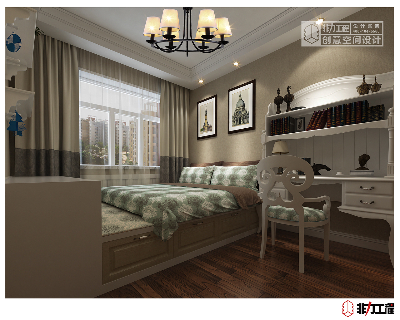 【非力工程·绿地赛纳公馆】- 案例分享（图ZNzA0MjEyNzI=） - 家装设计 - 站酷设计师非力一家装设计原创素材 - 站酷ZCOOL