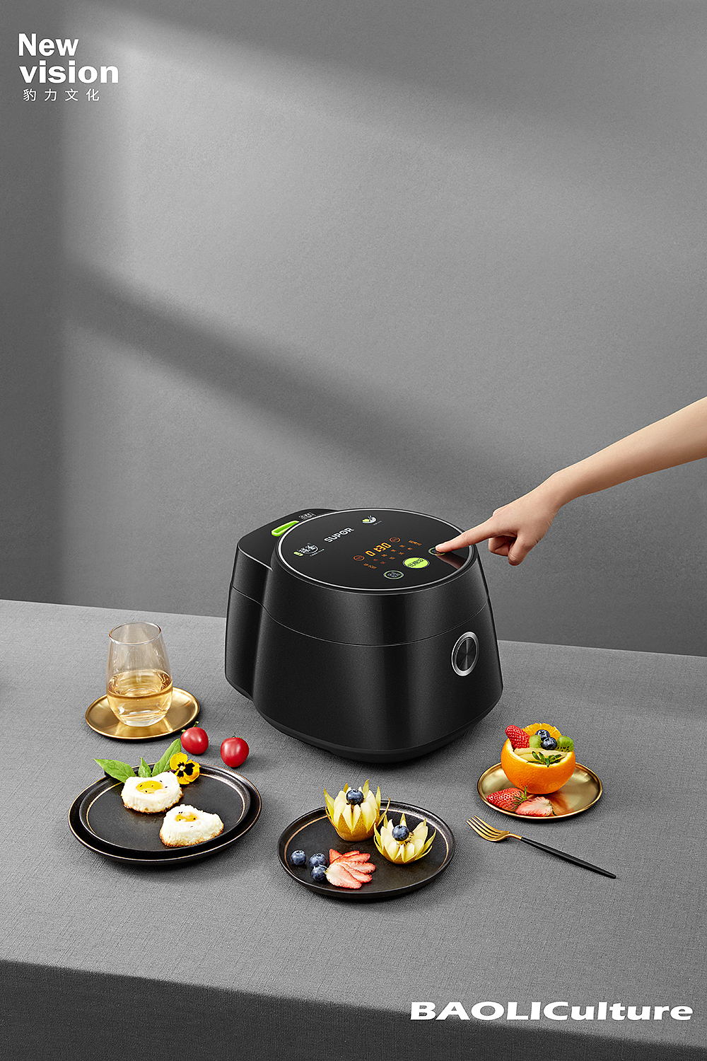 豹力  创意拍摄  「一组苏泊尔电饭煲拍摄」