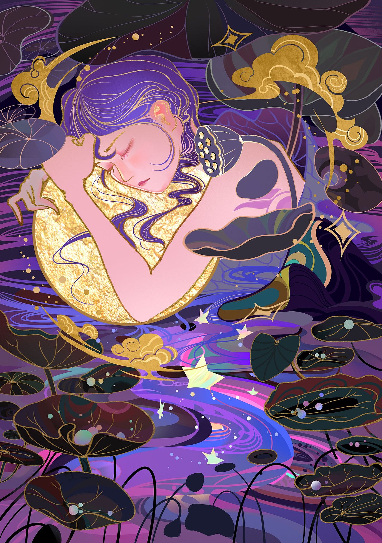 瑰夢（圖ZMjI2MzE2MDIw） - 商業(yè)插畫 - 站酷設(shè)計師風(fēng)口_fengkou原創(chuàng)素材 - 站酷ZCOOL