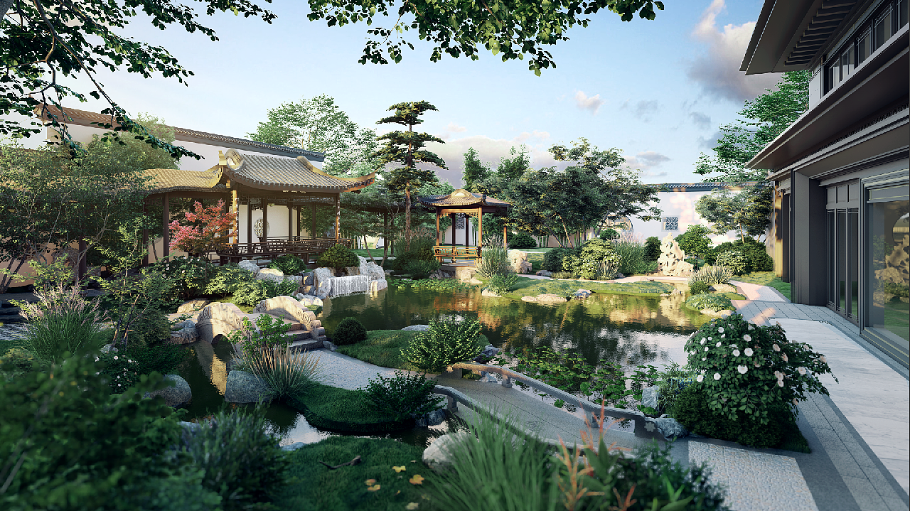 融创长安和玺效果图（图ZMjMwMTM5MDg4） - 建筑/空间 - 站酷设计师小鱼儿yj原创素材 - 站酷ZCOOL