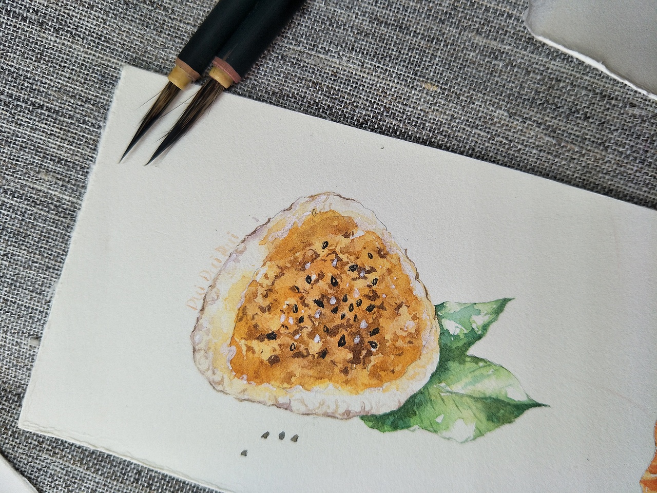 水彩日料绘（图ZMTA0MTkzNzk2） - 商业插画 - 站酷设计师堆堆睿原创素材 - 站酷ZCOOL