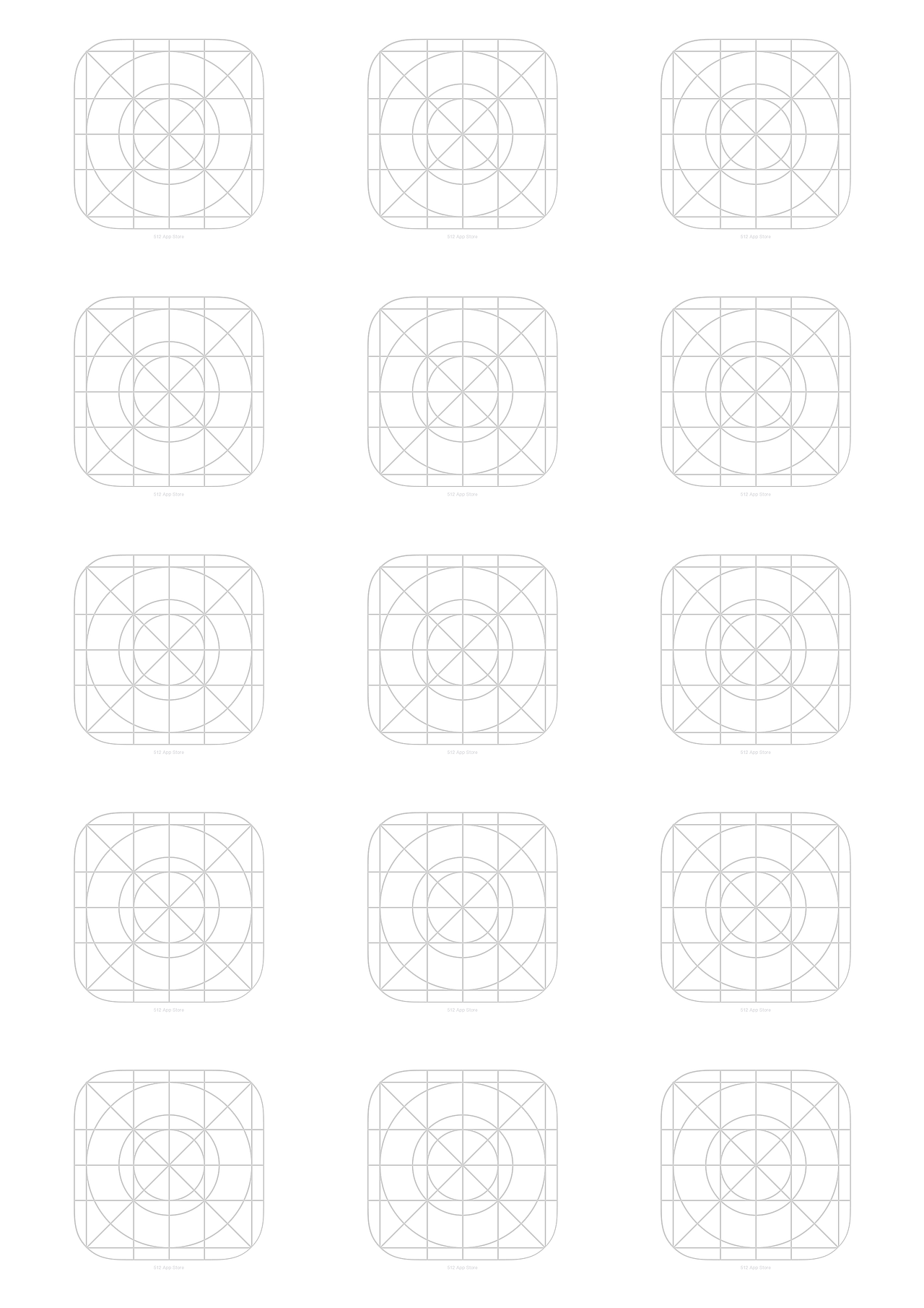apple android icon基础线框图（图ZODg0Mjk4ODg=） - 图标 - 站酷设计师然后8653原创素材 - 站酷ZCOOL