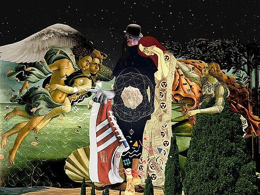 adidas夏季活动 拼贴实验系列