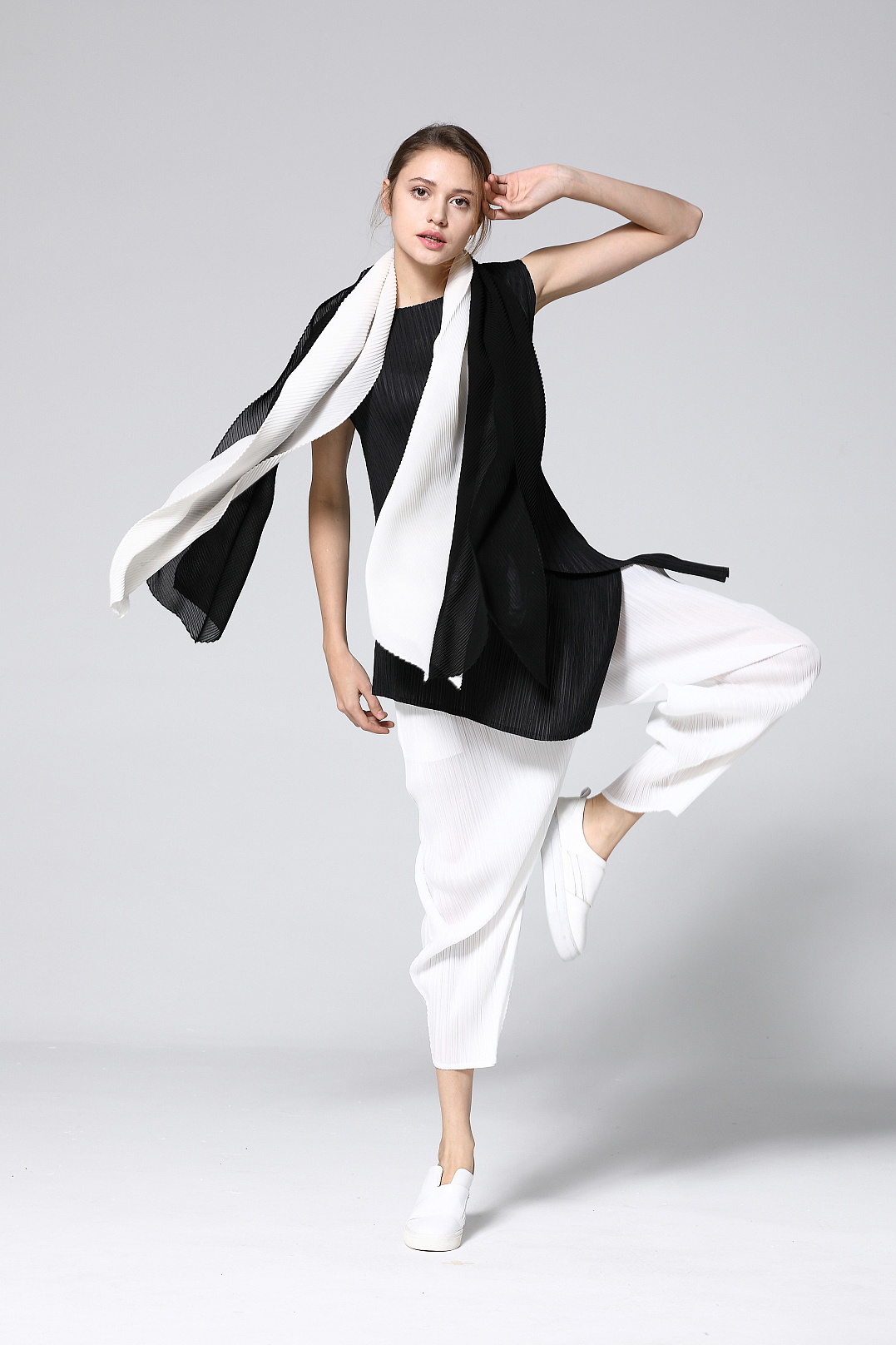 三宅一生服装拍摄原片