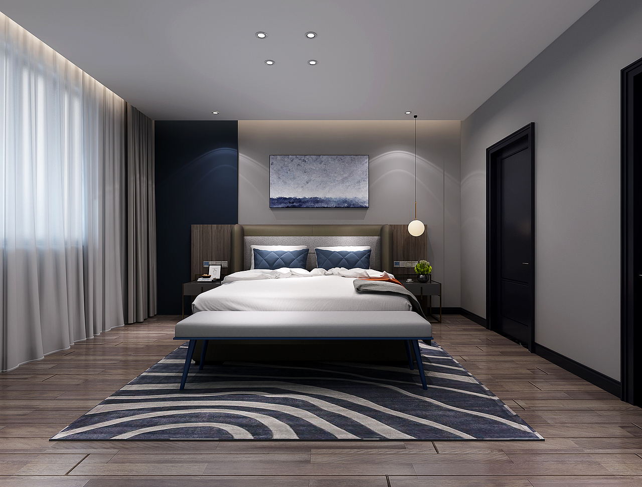 好看的现代风格