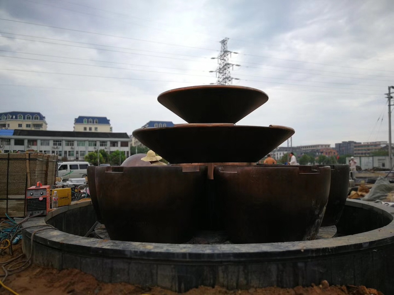 售楼处不锈钢水景雕塑 园林景观雕塑（图ZMjMxMzI5NDky） - 工艺品设计 - 站酷设计师高档金属制品原创素材 - 站酷ZCOOL