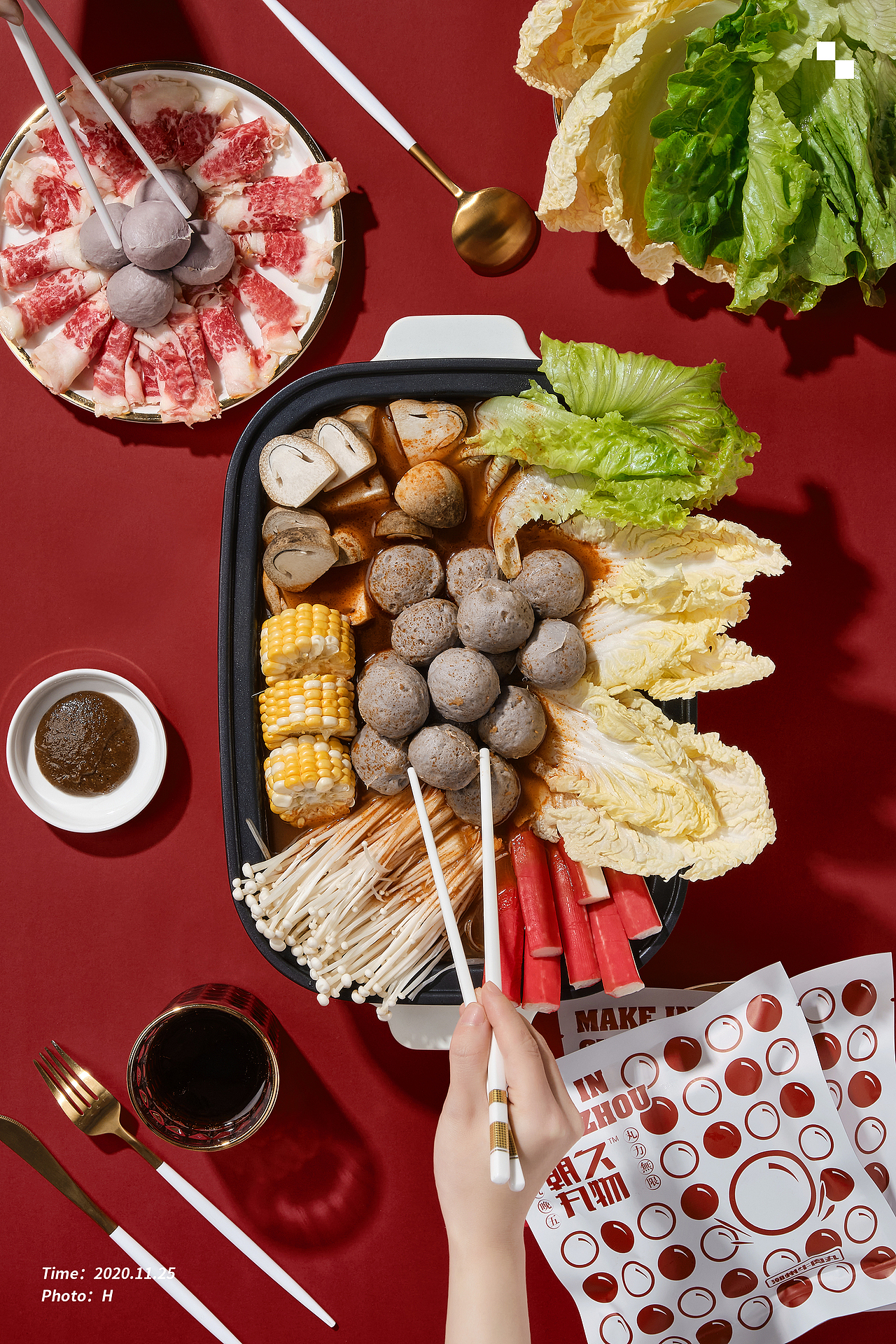 产品丨牛肉丸创意拍摄（图ZMjMzMzYyNzQ0） - 产品摄影 - 站酷设计师H视觉工作室原创素材 - 站酷ZCOOL