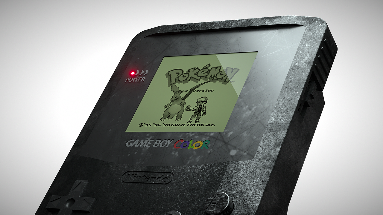 Gameboy 精灵宝可梦 游戏机CG渲染（图ZMTM0MTU5NTcy） - 机械/交通 - 站酷设计师willi1994原创素材 - 站酷ZCOOL