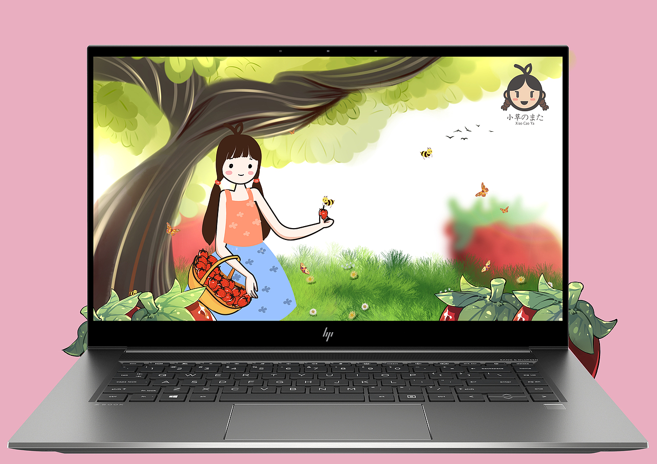 插畫（圖ZMjU1MjY2Mjcy） - 創(chuàng)作習(xí)作 - 站酷設(shè)計(jì)師愛吃草莓的小草原創(chuàng)素材 - 站酷ZCOOL